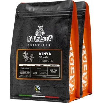 Káva Káva Kafista výběrová káva Kenya Sakami Treasure, 2 x 250 g