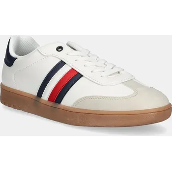 Pánské tenisky Dětské sneakers boty Tommy Hilfiger béžová barva, T3X9-33851 T3X9.33851 01X, EUR 41