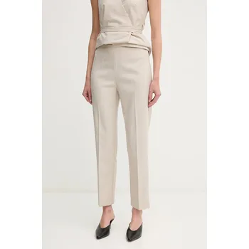 Dámské kalhoty Kalhoty Sandro Ferrone S23XBEBERILLIO béžová 01X, vel. 36