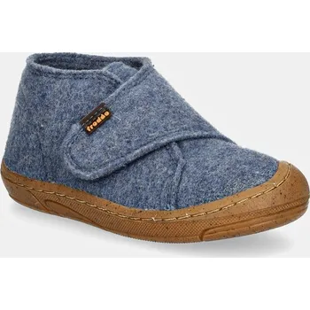 Chlapecká obuv Dětské papuče Froddo MINNI WOOLY G1700343.25.26 modrá 55X, EUR 26