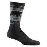 Darn Tough Ponožky VanGrizzle Boot středně lehké s polštářem, Charcoal