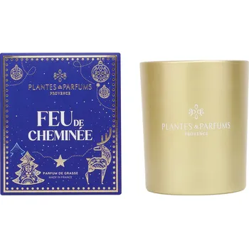 Svíčka Plantes et Parfums de Provence Feu de Cheminée Vonná svíčka, 180 g