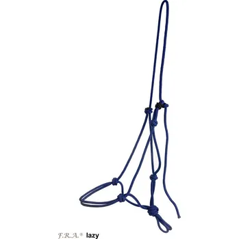 F.R.A. Ohlávka provazová Lazy F.R.A., navy blue PONY