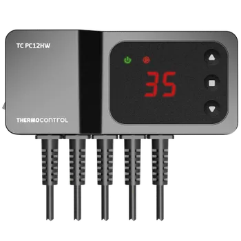 rozdělovač topení Termostat k čerpadlům TC PC 12HW