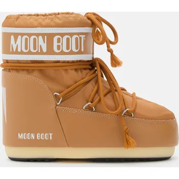 Dámská zimní obuv Dámské hnědé sněhule Moon Boot Icon Low Nylon 39/41
