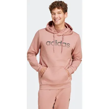 Dámská mikina ADIDAS Pánská fitness bavlněná mikina s kapucí 2XL RŮŽOVÁ