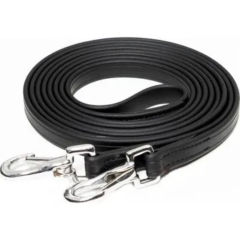 Udidlo pro koně F.R.A. Otěže Feo F.R.A., různé délky, černé 280 cm