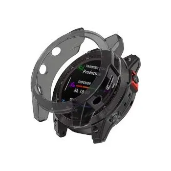 Silikonový rámeček pro Garmin Fénix 7X - Černý