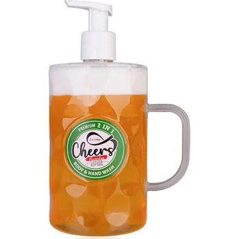 Tělový krém Accentra Men Cheers 2 in 1 Body & Hand Wash - Tekuté mýdlo na tělo a ruce 720 ml