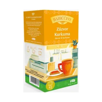 Čaj Babiččin čaj bylinný - zázvor a kurkuma 40 g