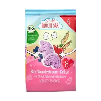 Špaldové máslové sušenky s ovocem jednorožec BIO 100 g