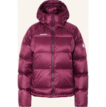 Mammut Dámská Péřová Bunda Glacier Glow In, tmavě červená, 38