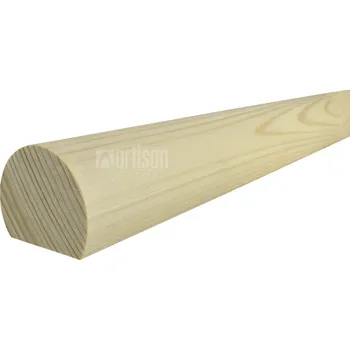 Zábradlí KODREFA MT4537 Dřevěné madlo na zábradlí 45x37x2500 - smrk