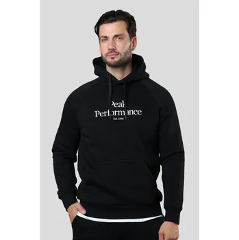 Pánská mikina MIKINA PEAK PERFORMANCE M ORIGINAL HOOD BLACK