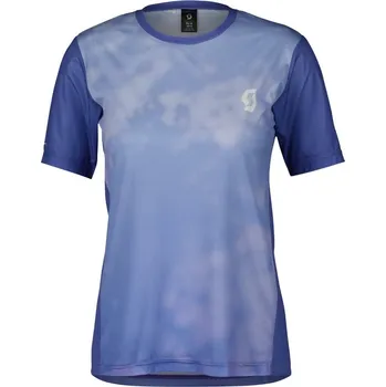 cyklistický dres SCOTT cyklistické tričko Trail Flow léto moon blue/dream blue XS Dámské