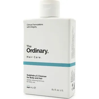 Vlasová kosmetika THE ORDINARY - Sulphate 4% Cleanser for Body and Hair - Šampon a mycí gel 2v1 na tělo a vlasy