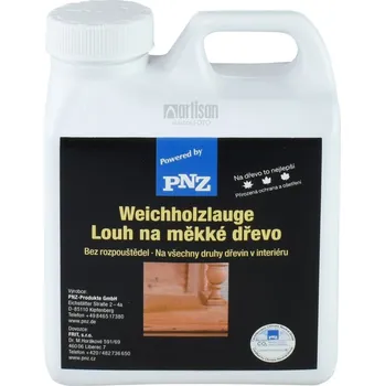 Lak na dřevo PNZ Louh na měkké dřevo Nr. 2 weiß / Č. 2 bílá 1 l