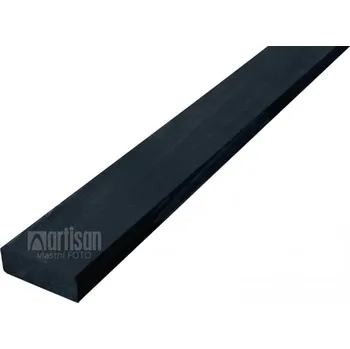 Zahradní lavice Latě na lavičku dřevěné, smrk, barvené - odstín antracit