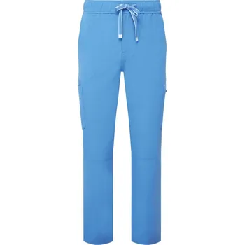 Pánské kalhoty Pánské kalhoty Cargo - strečové Barva: Světle modrá, Velikost: L