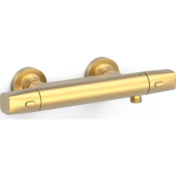 Vodovodní baterie Sprchová baterie TRES Over-Wall bez sprchového setu 150 mm zlatá mat 19016404OM