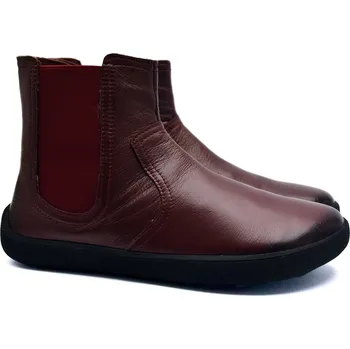 Dámské kozačky Barefoot kozačky EFFE TRE 26010-240-355-406 vínové Velikost: 36