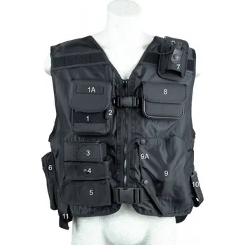 Pánská vesta Vesta taktická vzor 639 Z0049 Barva: Černá, Velikost: XL