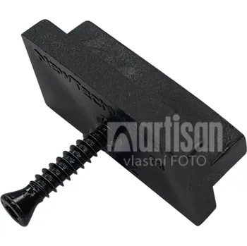 Terasové prkno Spojka plast 19x38 černá pro WPC dřevoplastová prkna Dřevop