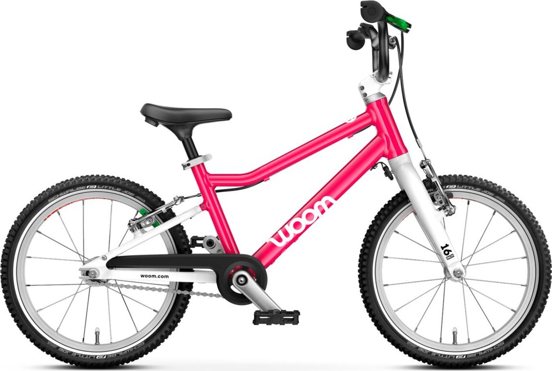 Dětské kolo Woom GO 3 barva Hot Pink