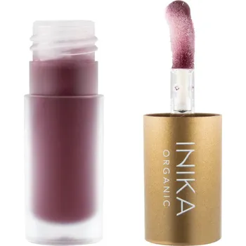 Péče o rty INIKA Organic Tónovaný olej na rty s kolagenem a skvalanem (Tinted Lip Oil) 5 ml Mulberry + 2 měsíce na vrácení zboží