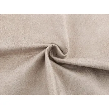 Umělá kůže Sahara s filcovým zpevněním METRÁŽ - 1 (2) béžová světlá