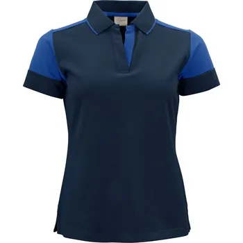 Printer Polokošile Prime Polo Women, těžká bavlna, krátký rukáv, dámská COT615025i8302-navy/cobalt M Navy/modrá cobalt