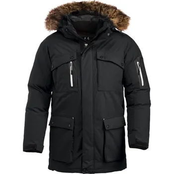 pracovní bunda CLIQUE Bunda Malamute Jacket parka, zimní, unisex COT67099700213-black 3XL Černá