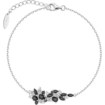 Náramek Stříbrný náramek se zirkony - AP542-0359