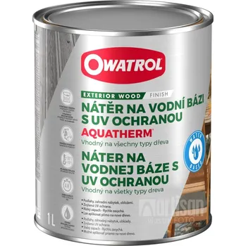 Penetrace OWATROL Aquatherm - UV ochranný nátěr na dřevěné povrchy v