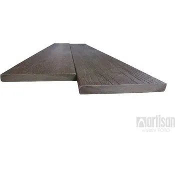 Plotovka WPC dřevoplastové plotovky Dřevoplus Profi rovné 15x138x1800