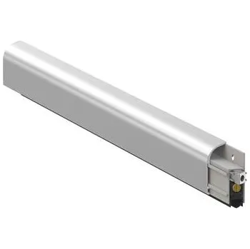 Dveřní kování Dveřní těsnění 1750, šířka 15mm, výška 37,5mm, délka 1230mm, hliník natur