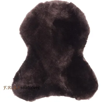 Sedlo na kolo F.R.A. Beránek na sedlo Premium F.R.A., Merino, mocca