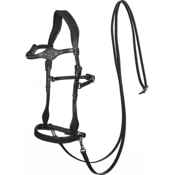 F.R.A. Uzdečka bezudidlová Sidepull Dandy F.R.A., černá PONY