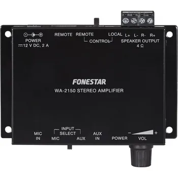 Hi-Fi Zesilovač Fonestar WA-2150 - Nástěnný mini zesilovač, 2 x 15 W