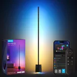 Govee - LED Stojací lampa s reproduktorem Pro RGBICWW Wi-Fi + DO