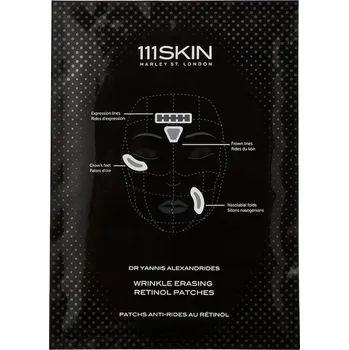 111Skin - Intensive Wrinkle Erasing Retinol Patches Látkové masky 195 g unisex