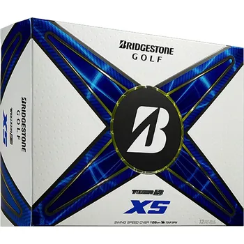 Golf BRIDGESTONE 24 TourB XS golfové míčky bílé (12 ks) + Dárková krabička týček