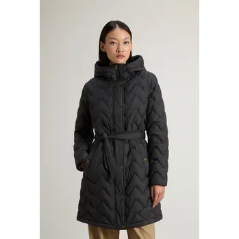Dámský kabát BUNDA WOOLRICH HERITAGE PARKA BLACK