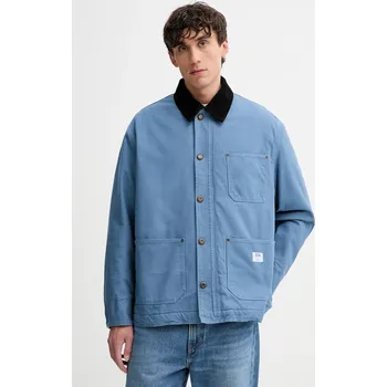 Pánská větrovka Bavlněná bunda Hugo Blue Brams254W1 50546738 modrá 55X, vel. L