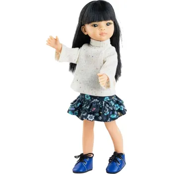 Dřevěná hračka Oblečení pro panenky 32 cm Šaty pro Liu