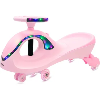 Dětské vozidlo Gravitační odrážedlo pro děti s LED Baby Mix G-Force baby pink