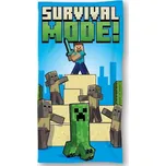 FARO Osuška Minecraft Survival Mode Bavlna - Froté, 70/140 cm