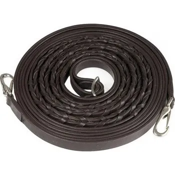 F.R.A. Otěže dlouhé Lily F.R.A., různé délky, hnědé 8 m