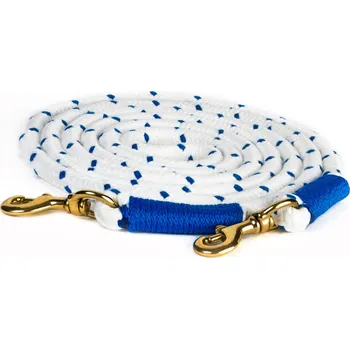 F.R.A. Otěže provazové Jarn F.R.A., různé délky, white/blue 3 m