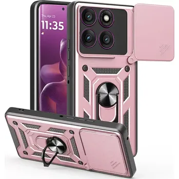 Pouzdro na mobilní telefon Kryt Motorola EDGE 60 Pro Techsuit CamShield Pro rose gold